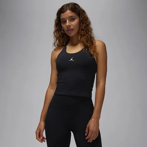 Nike Jordan Sport жіноча Dri-FIT Tank Top колір чорний