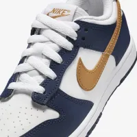 Nike Dunk Low Little детские Кроссовки цвет белый