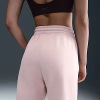 Nike Sportswear Phoenix Fleece женская С высокой Талией оверсайз Pants Pink