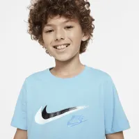 Nike Sportswear Big Kids' (Boys') Graphic T-Shirt Blue