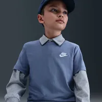 Nike Sportswear Big дитячі футболка блакитний