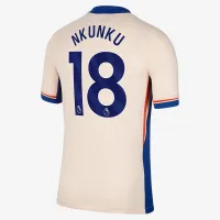 Christopher Nkunku Chelsea 2024/25 Stadium Away мужские Nike Dri-FIT Soccer Jersey Orange