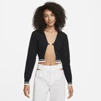 Nike Sportswear женская Long-Sleeve Knit Cardigan цвет черный