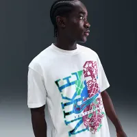 Nike чоловічі баскетбольні футболка колір білий