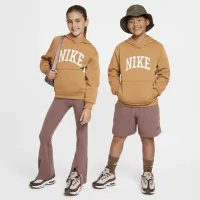 Nike Sportswear Club Fleece Big детские Толстовка с капюшоном цвет коричневый