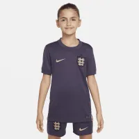 England (чоловічі Team) 2024/25 Stadium Away Big дитячі Nike Dri-FIT Soccer Replica Jersey колір фіолетовий