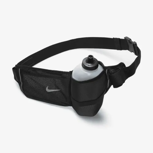 Nike 22 oz Flex Stride Running Hydration Belt цвет черный