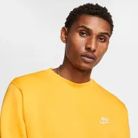 Nike Sportswear Club Fleece мужские Crew Yellow