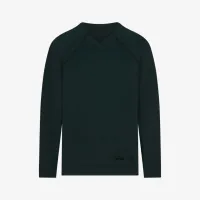NikeSKIMS Airy женская оверсайз V-Neck Long-Sleeve Top цвет зеленый
