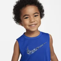 Nike Dri-FIT Toddler Swoosh Tank синий