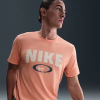 Nike мужские Dri-FIT Fitness футболка Orange