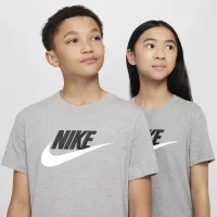 Nike Sportswear Big детские футболка цвет серый