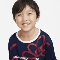 Nike Dri-FIT Performance Select Short Sleeve Top Toddler Top блакитний