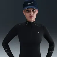 Nike Swift жіноча Therma-FIT ADV 1/4-Zip Running Top with Reflective Accents колір чорний