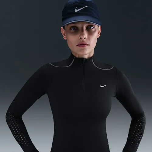 Nike Swift жіноча Therma-FIT ADV 1/4-Zip Running Top with Reflective Accents колір чорний