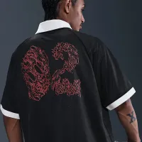 Nike SB Dri-FIT Jacquard Skate Jersey цвет черный