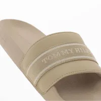 Шльопанці Tommy Hilfiger Poolside With Webbing Slide FW0FW08529-ACC - Бежевий