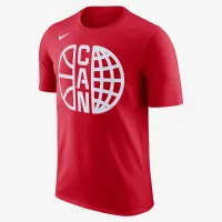 Canada Practice чоловічі Nike баскетбольні футболка колір червоний