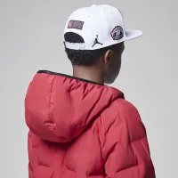 Nike Jordan Patch Pack Big детские Flat Brim Cap цвет белый