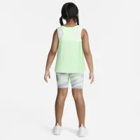 Nike Dri-FIT Prep in Your Step Little дитячі шорти комплект колір фіолетовий