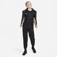 Nike Dri-FIT Academy Big дитячі Short-Sleeve Soccer Top колір чорний