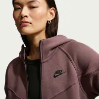 Nike Sportswear Tech Fleece Windrunner жіноча Full-Zip Толстовка з капюшоном колір фіолетовий