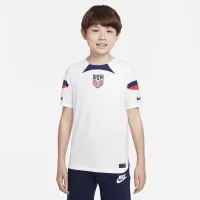 USMNT 2022/23 Stadium Home Big дитячі Nike Dri-FIT Soccer Jersey колір білий