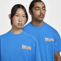 Nike ISPA футболка блакитний
