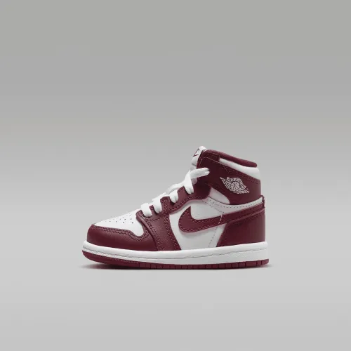 Nike Jordan 1 Retro High OG Baby/Toddler Кросівки колір білий