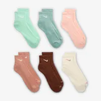 Nike Everyday Plus Cushioned тренувальні Ankle шкарпетки (6 пар) різнокольорові