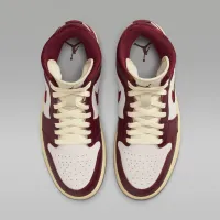 Nike Air Jordan 1 Mid SE жіноча Кросівки колір червоний