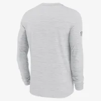 Detroit Lions Sideline Velocity чоловічі Nike Dri-FIT NFL Long-Sleeve футболка колір білий