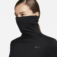 Nike Therma-FIT Swift Element женская Turtleneck Running Top цвет черный
