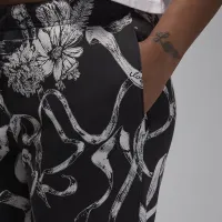 Nike Jordan Brooklyn Fleece женская Printed Pants цвет черный