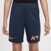 Nike Kylian Mbappé Big детские Dri-FIT Academy Soccer шорты синий