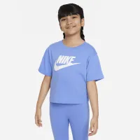 Nike Club Little дитячі Boxy Tee блакитний
