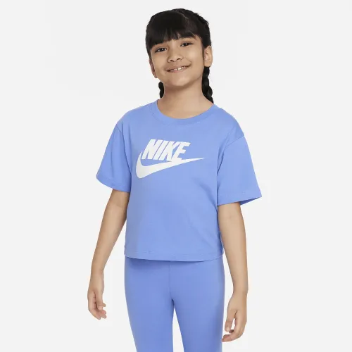 Nike Club Little дитячі Boxy Tee блакитний