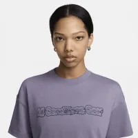 Nike ACG жіноча Dri-FIT ADV Short-Sleeve футболка колір фіолетовий