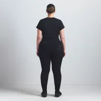 NikeSKIMS Airy женская Baby футболка цвет черный