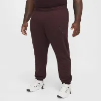 Nike Swoosh мужские Dri-FIT Fleece Fitness Joggers цвет красный