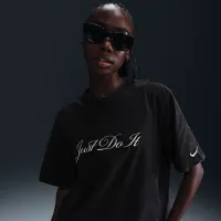 Nike Sportswear женская футболка цвет черный