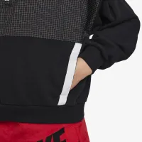 Nike Outdoor Play Big дитячі оверсайз 1/2-Zip Толстовка з капюшоном колір чорний