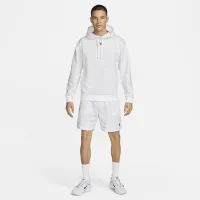 NikeCourt Heritage чоловічі Dri-FIT Fleece Tennis Толстовка з капюшоном колір білий