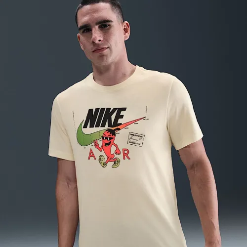 Nike Sportswear футболка колір коричневий