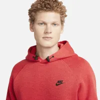 Nike Sportswear Tech Fleece чоловічі Pullover Толстовка з капюшоном колір червоний