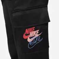 Nike Little дитячі Glowtime Utility Joggers колір чорний