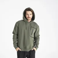 Кофта/футболка Alpha Industries Taped Pocket Hoody 138332142 - зеленая