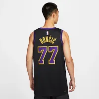 Los Angeles Lakers City Edition мужские Nike Dri-FIT NBA Swingman Jersey цвет черный