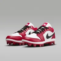 Nike Jordan 1 Retro MCS Low мужские бейсбольные бутсы цвет красный