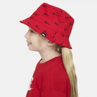 Nike Little детские Bucket Hat цвет красный